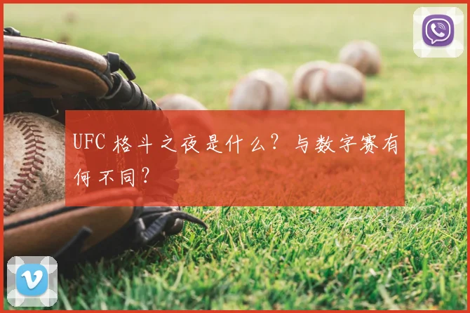 UFC 格斗之夜是什么？与数字赛有何不同？