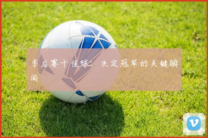 季后赛十佳球：决定冠军的关键瞬间